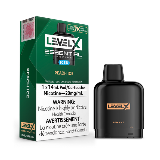 LevelX Pod Essential Series 7k Peach Ice (Provincial)