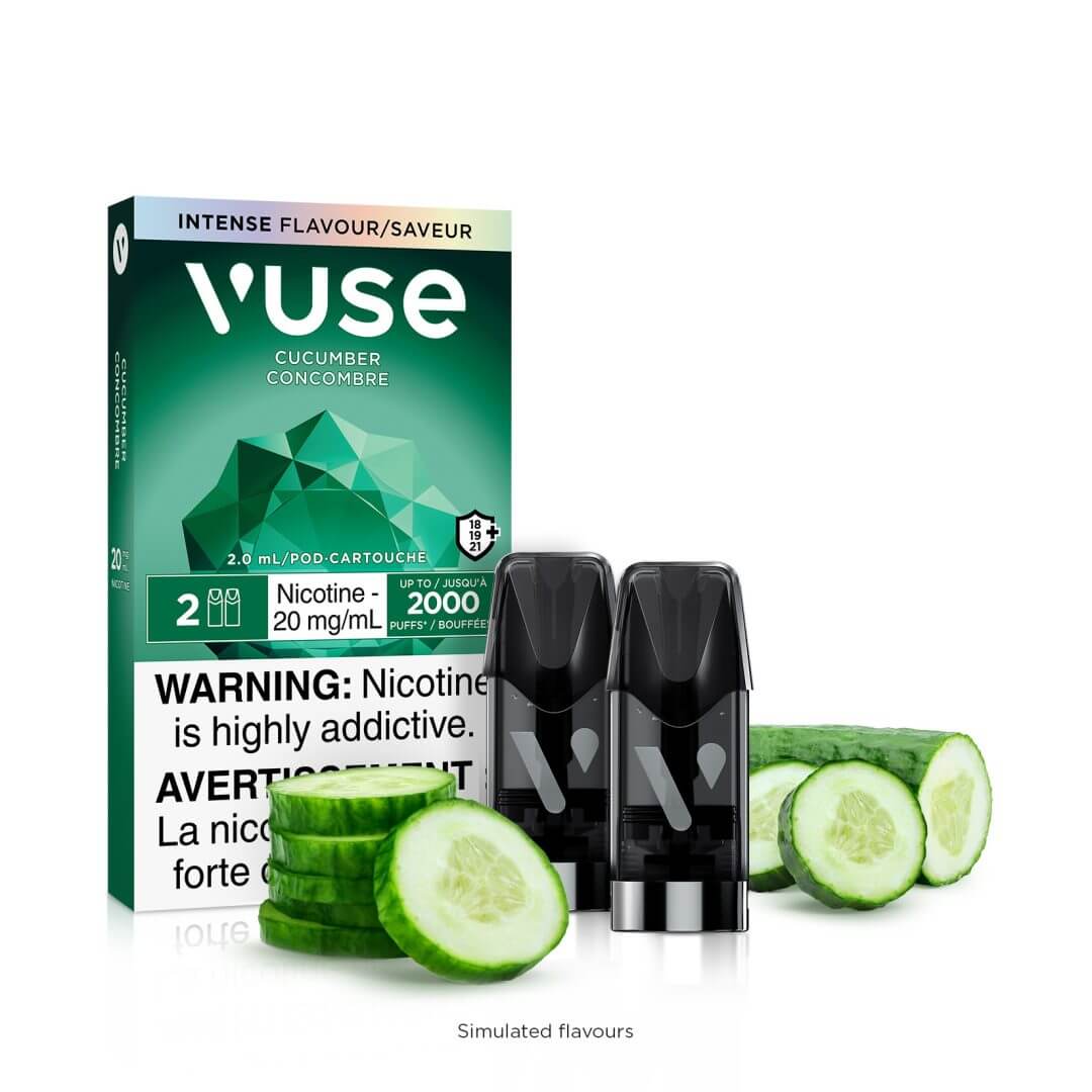 Vuse E-pod Cucumber 20mg/mL ×2 (Provincial)