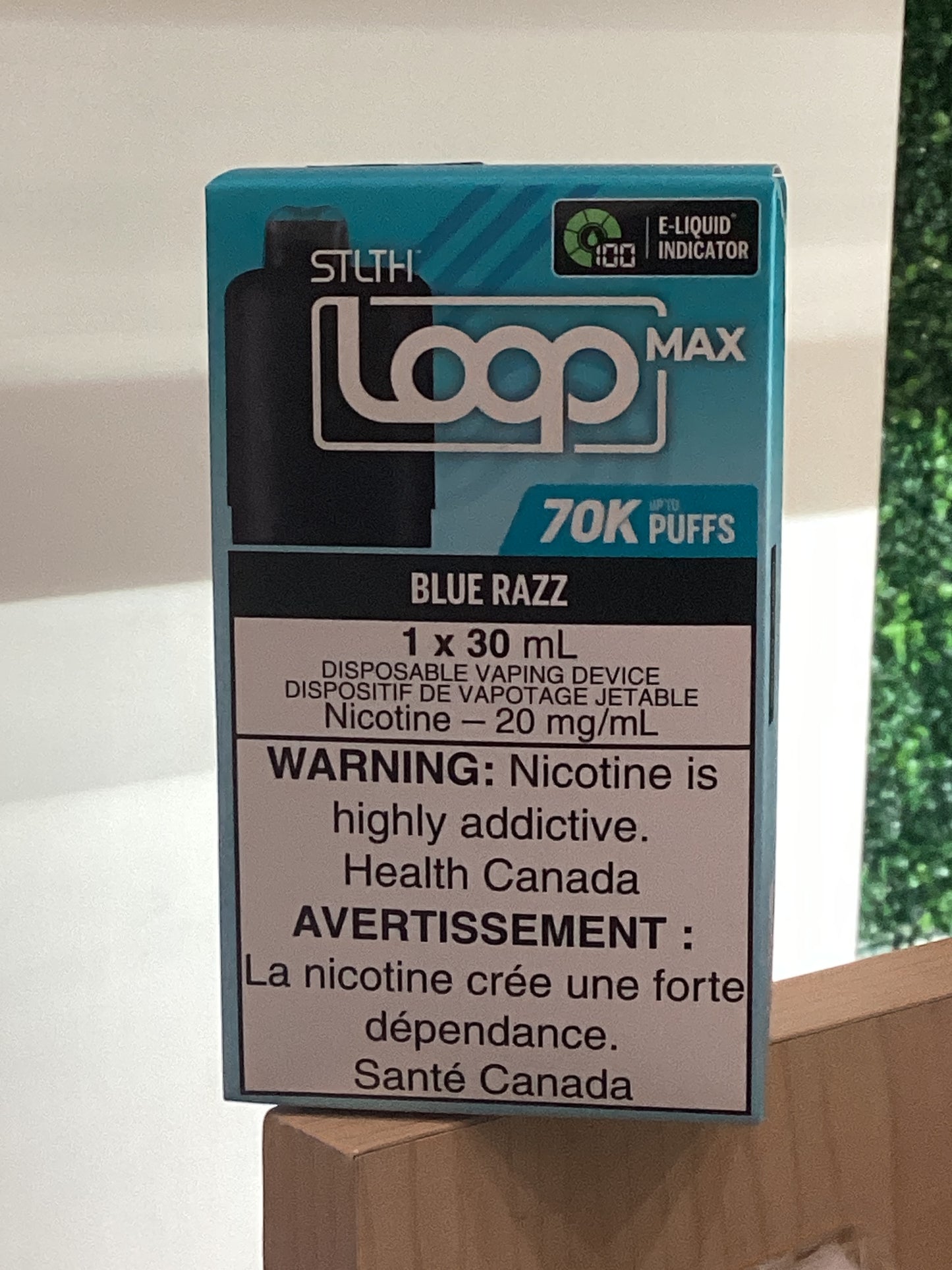 Stlth Loop Max Pod 70k Blue Razz 20mg/30ml (Provincial)
