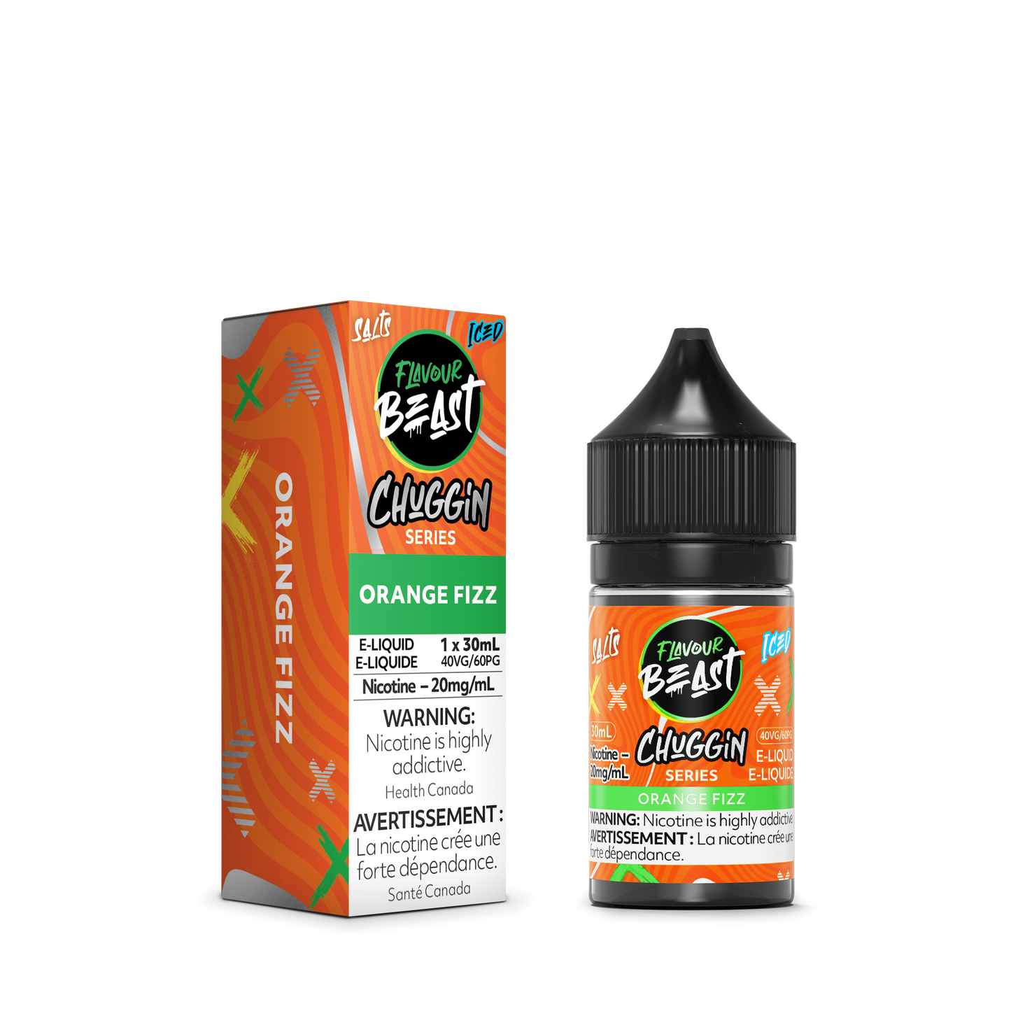 Flavour Beast E-liquid Chuggin Orange Fizz 20mg/ml 30ml (Provincial)