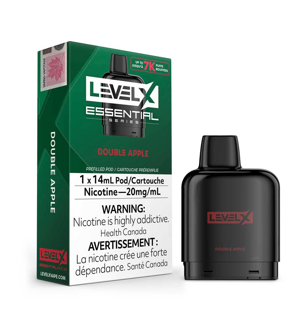 LevelX Pod Essential Series 7k Double Apple (Provincial)