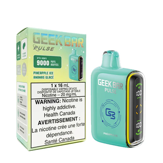 Geek Bar Pulse 9000 Pineapple Ice 20mg/ml Disposable (Provincial)