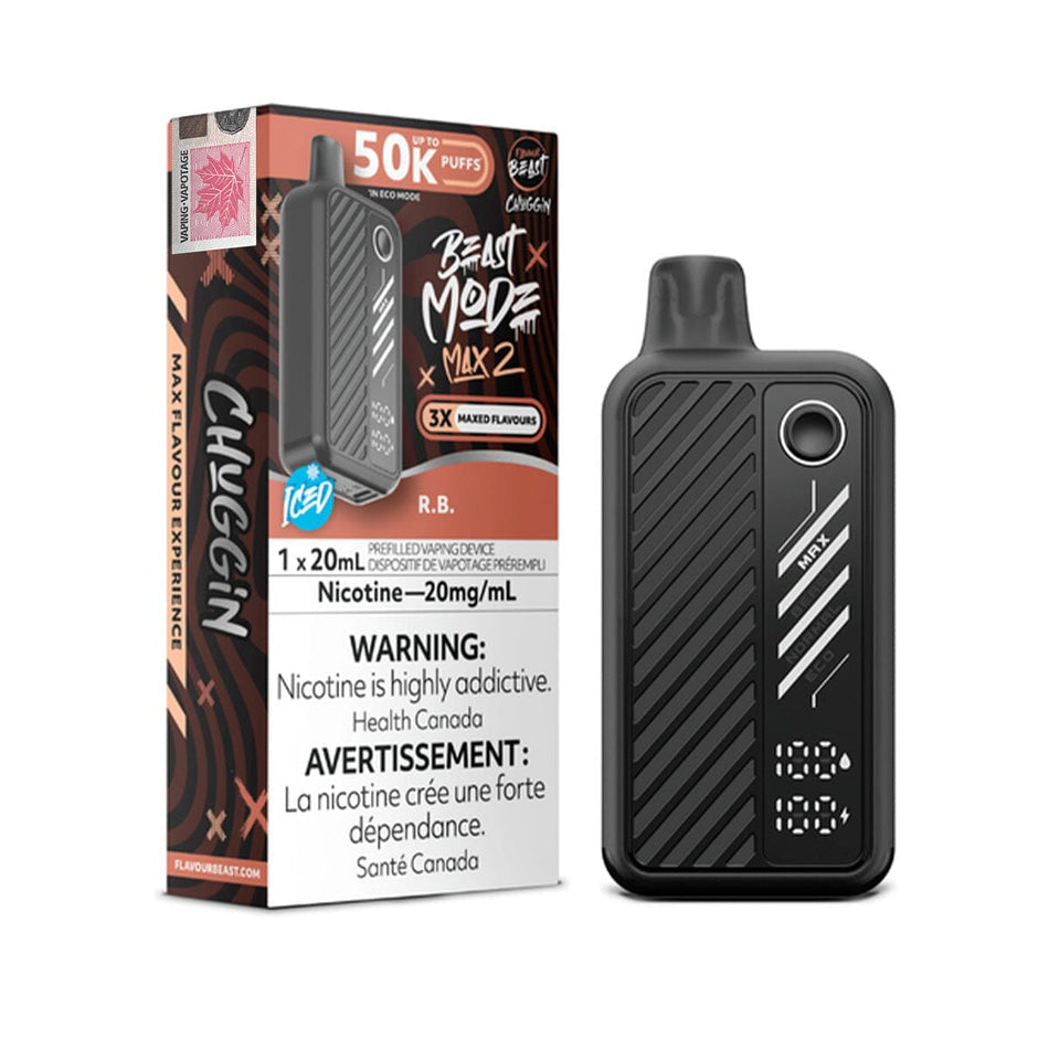 Flavour Beast Mode Max2 50K R.B 20mg/mL Disposable (Provincial)