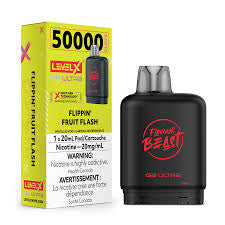 Flavour Beast Level X G2 Ultra Pod 50k Flippin’ Fruit Flash 20mL 20mg/ml (Provincial)