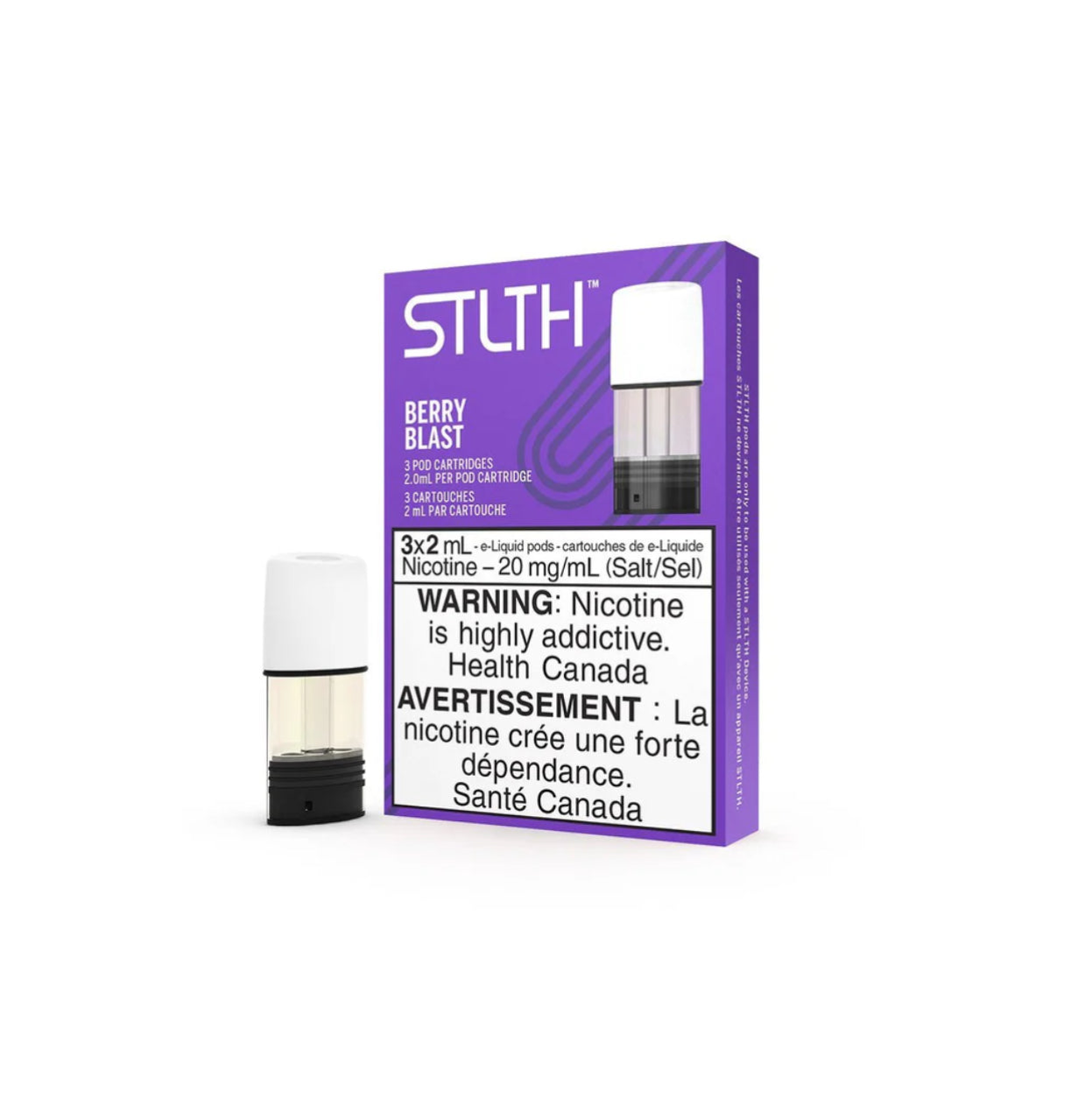 Stlth Berry Blast 20mg/mL Pods (Provincial)
