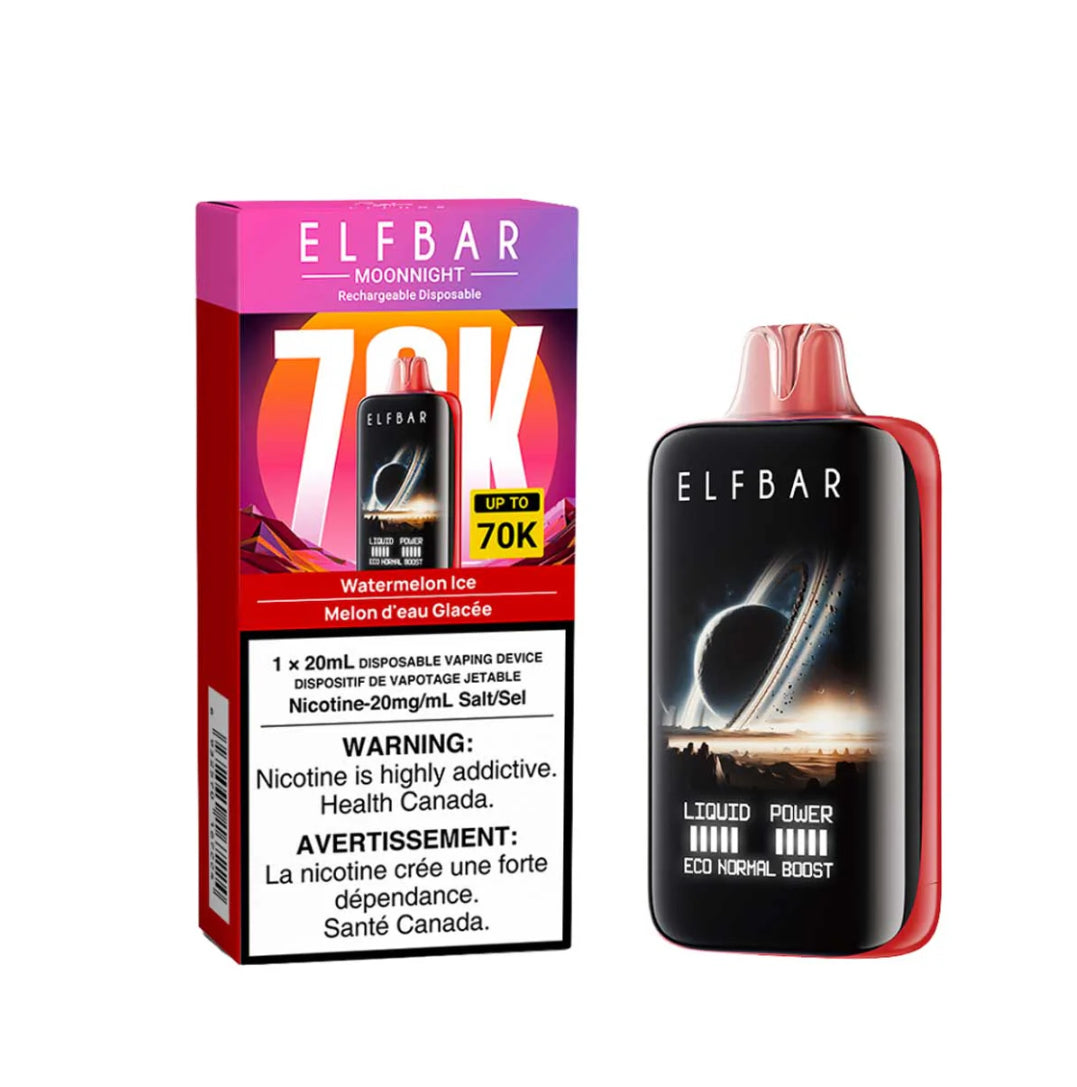 Elf Bar 70k Watermelon Ice 20mg/mL Disposable (Provincial)