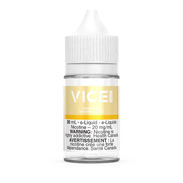 Vice Salt E-Liquid Banana Ice 20mg 30ml (Provincial)