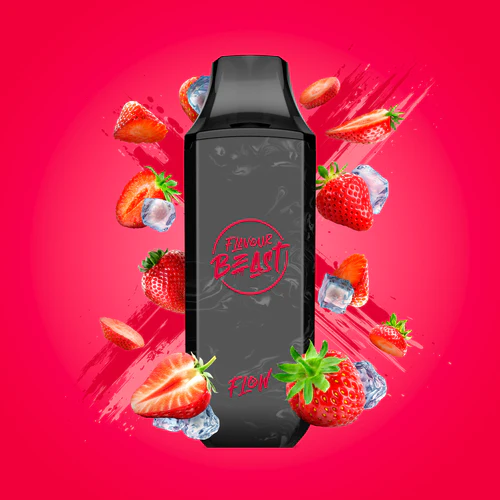 Flavour Beast Flow 4000 Sic Strawberry Ice 20mg/mL Disposable (Provincial)