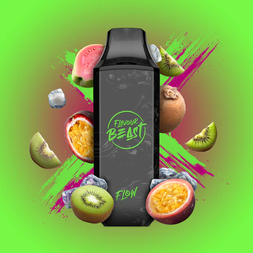 Flavour Beast Flow 5000 Kewl Kiwi Passionfruit Ice 20mg/mL Disposable (Provincial)