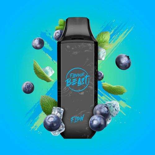 Flavour Beast Flow 5000 Blessed Blueberry Mint 20mg/mL Disposable( Provincial)