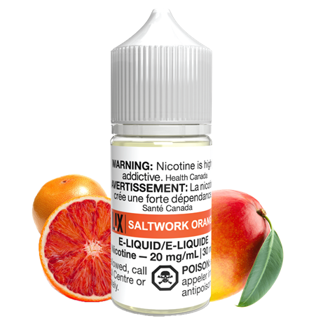 LIX E-Liquid Saltwork Orange 20mg/ml 30ml (Provincial)