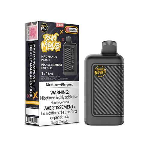 Flavour Beast Mode 8K Mad Mango Peach 20mg/mL Disposable( Provincial)
