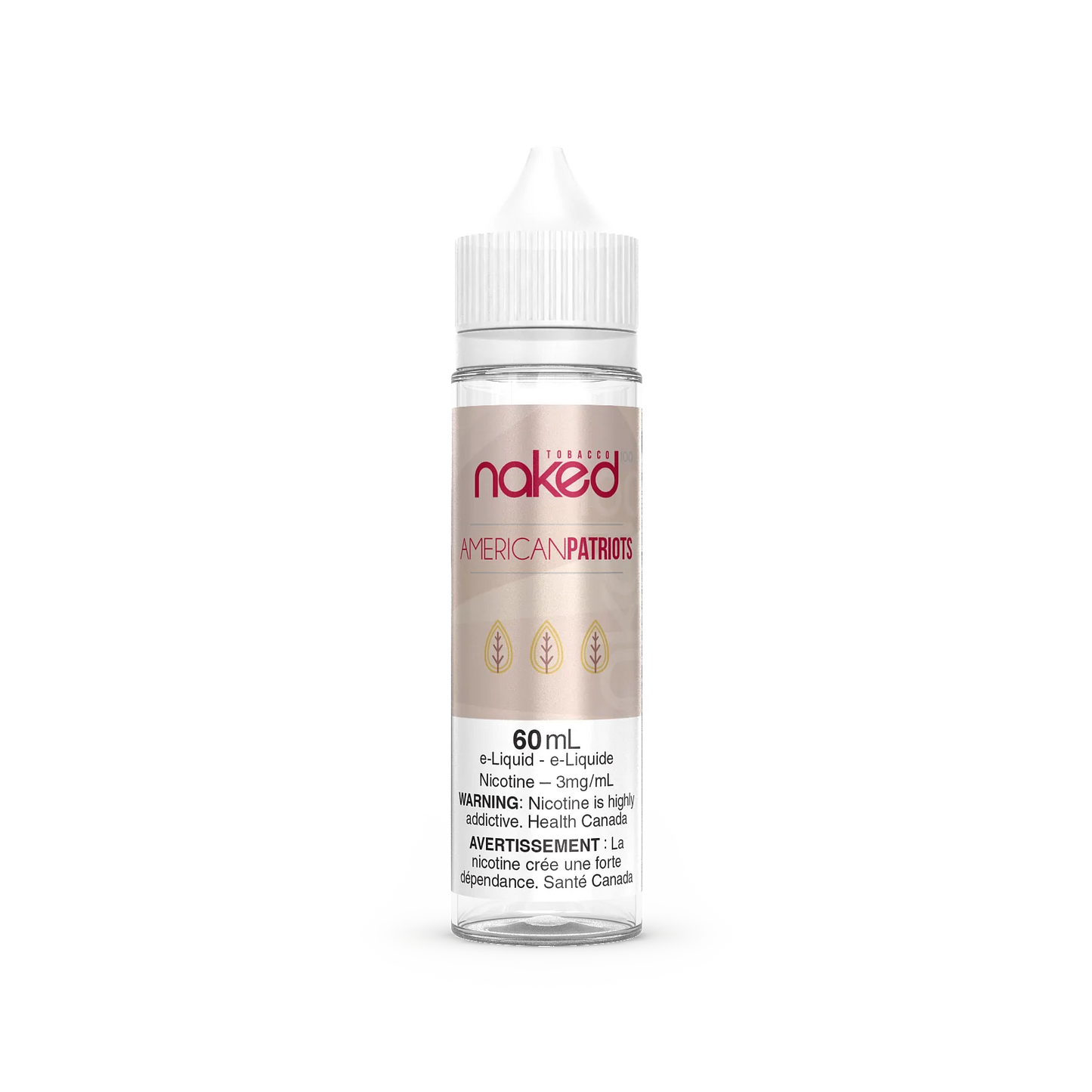 Naked 100 E-liquid American Patriot Tobacco 3mg/ml 60ml (Provincial)