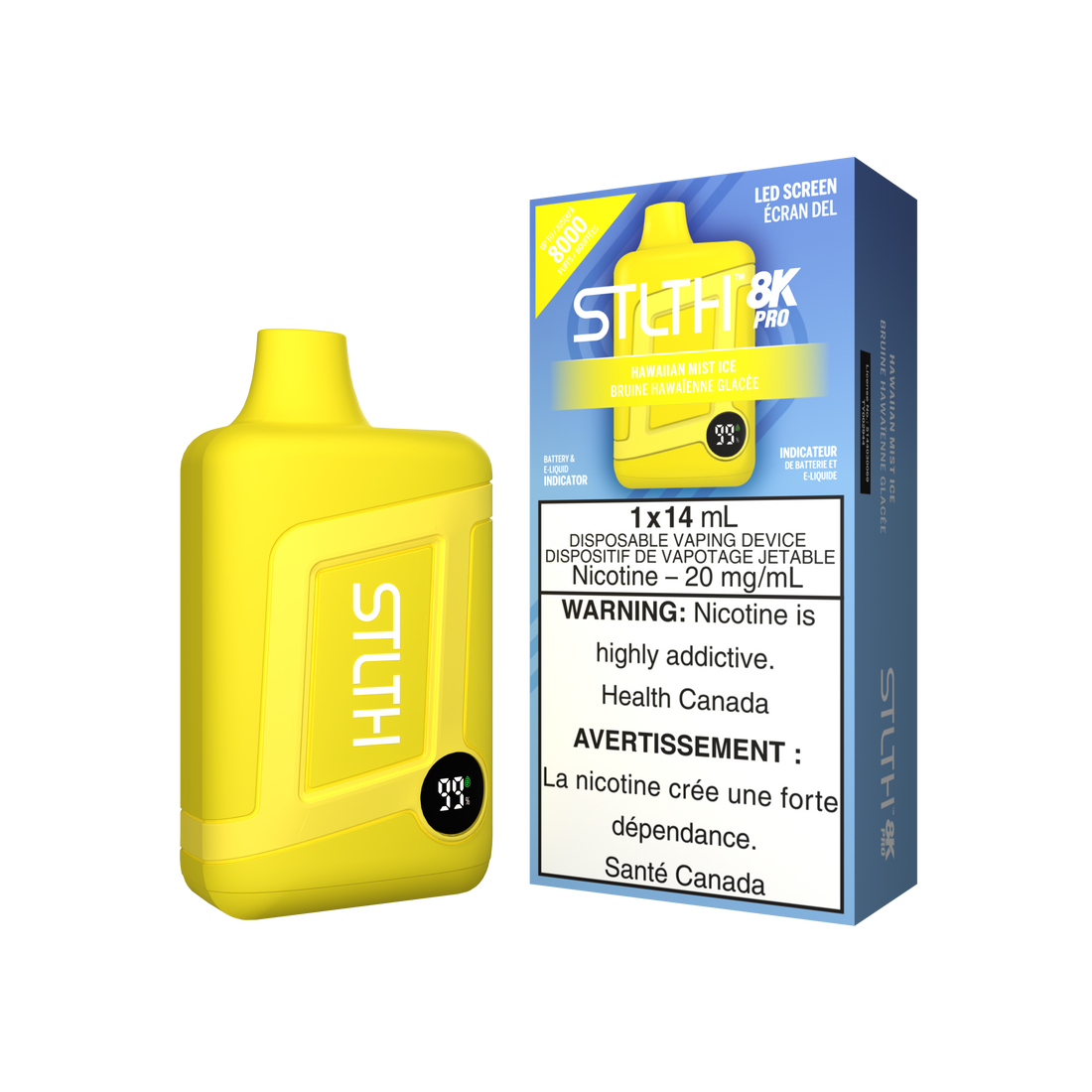 Stlth 8k Pro Hawaiian Mist Ice 20mg/ml disposable (Provincial)