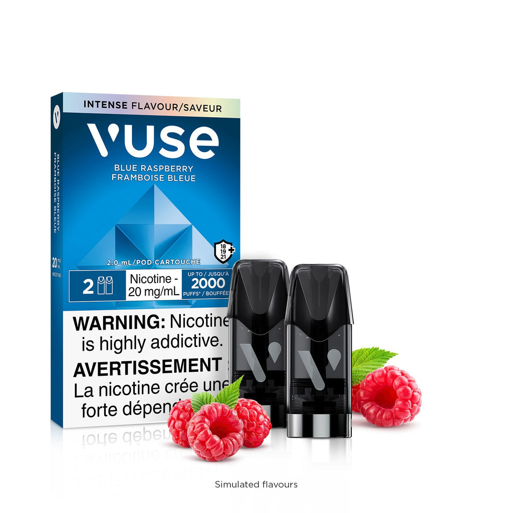Vuse E- Pod Blue Raspberry 20mg/ml ×2 (Provincial)