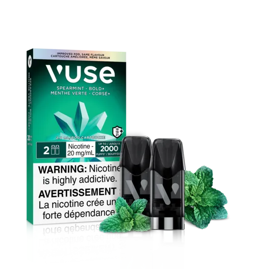 Vuse E-pod Spearmint Bold 20mg/mL ×2 (Provincial)