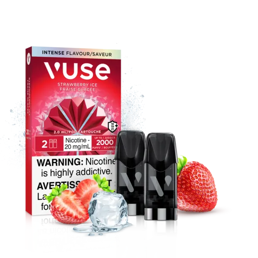 Vuse E-pod Strawberry 20mg/mL ×2(Provincial)