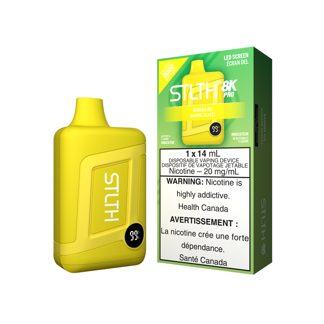 Stlth 8k Pro Banana Ice 20mg/ml disposable (Provincial)
