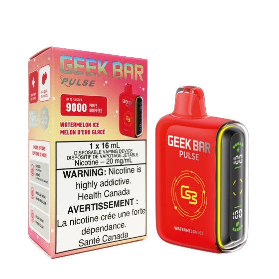 Geek Bar Pulse 9000 Watermelon Ice 20mg/ml Disposable (Provincial)