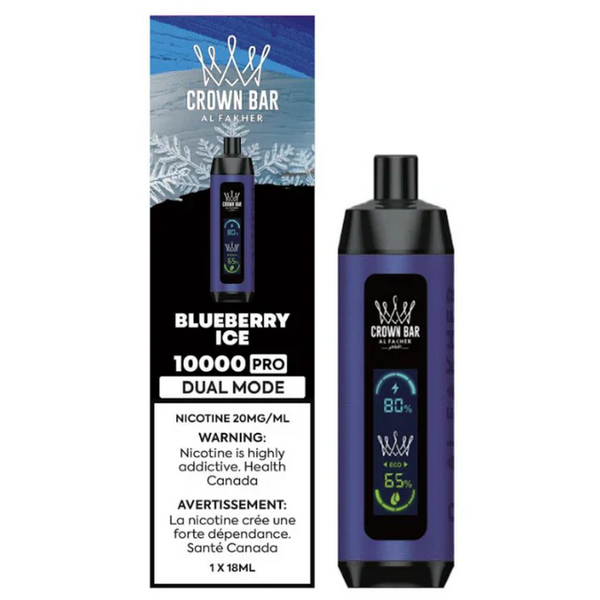 Crown Bar AL Fakher 10k Blueberry Ice ( Provincial )