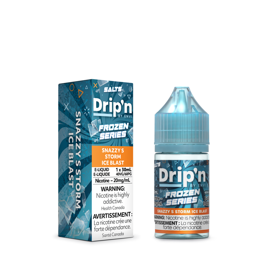 Snazzy S Storm Ice Blast - Drip'n Salts Frozen Series 20mg/mL 30ml (Provincial)