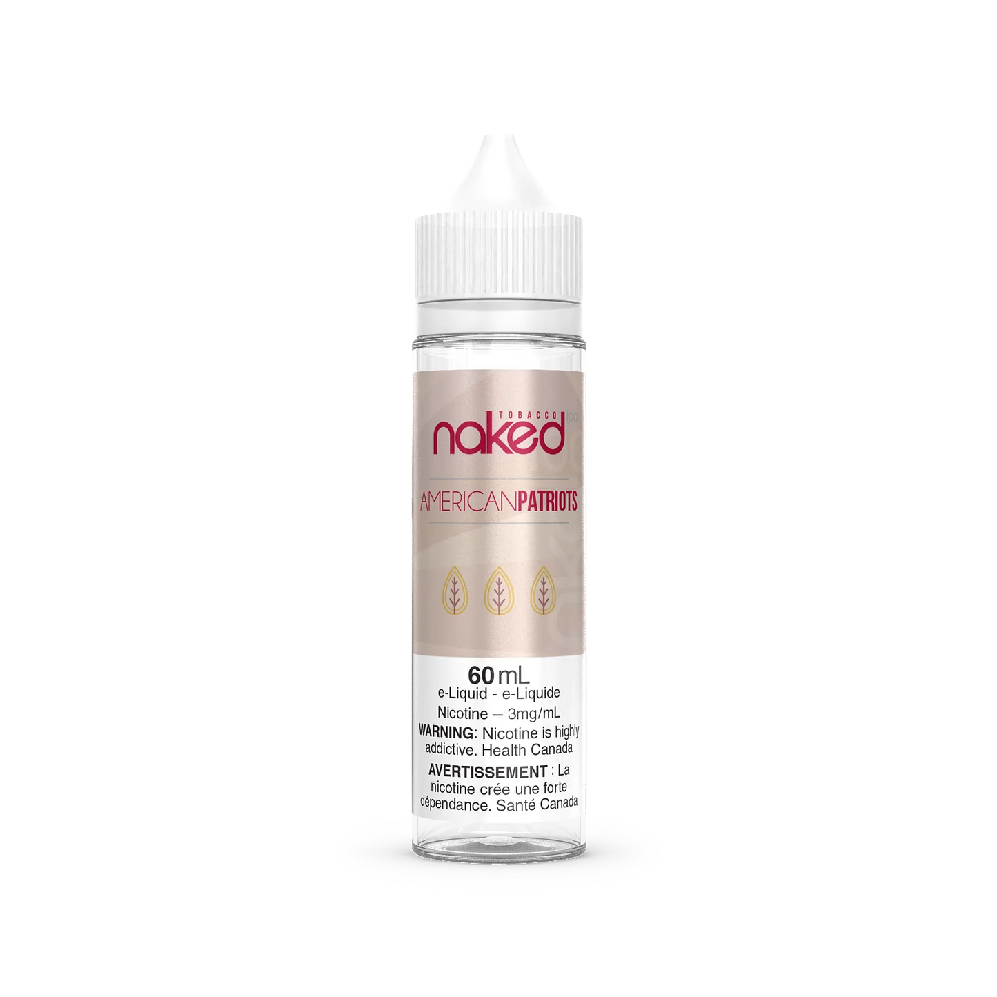Naked 100 e-liquid American patriots tobacco 6mg/60ml(Provincial)