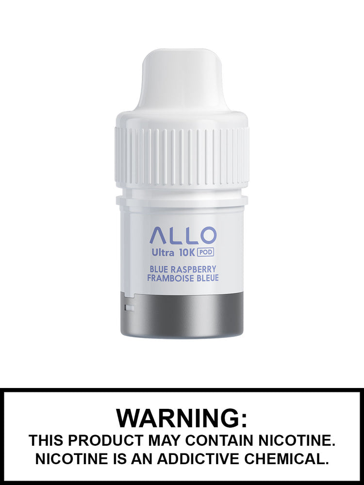 Allo Ultra 10K Hybrid Blue Raspberry Pre-filled Pods 20mg/mL (Provincial )