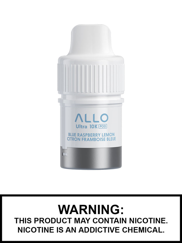 Allo Ultra 10K Hybrid Blue Raspberry Lemon Pre-filled Pods 20mg/mL (Provincial )