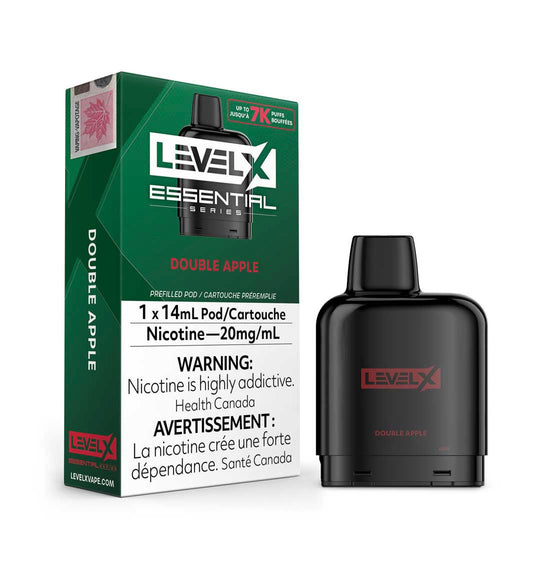 LevelX Pod Essential Series 7k Double Apple (Provincial)