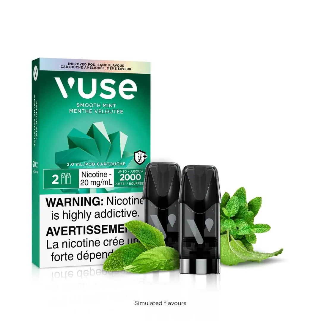 Vuse E-pod Smooth Mint 20mg/ml x2 (Provincial)