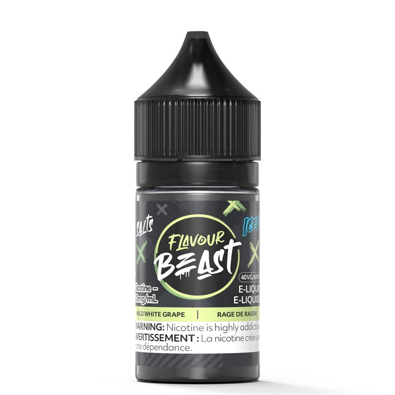 Flavour Beast E-liquid Wild White Grape Ice 10mg/ml 30ml (Provincial)