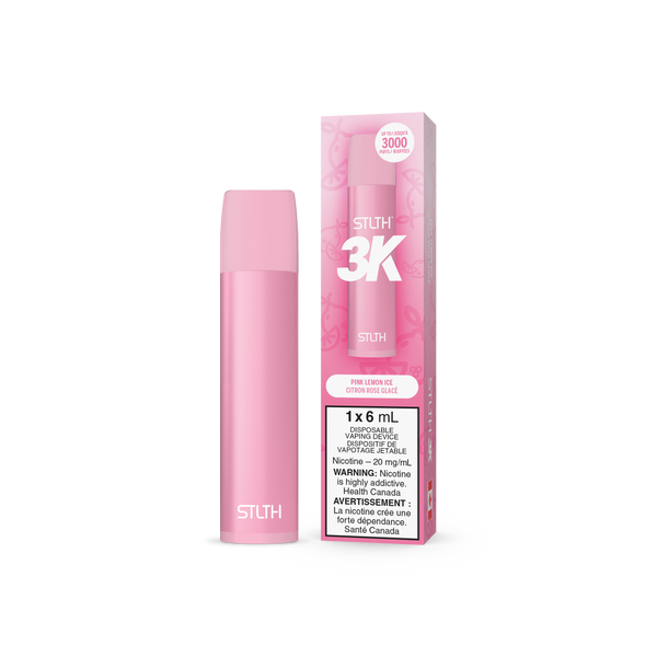 Stlth 3k Pink Lemon Ice 20mg/mL Disposable(Provincial)