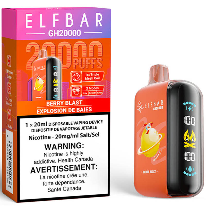 Elf Bar GH20k Berry Blast 20mg disposable (provincial)