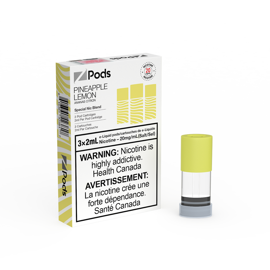 Zpods Pineapple Lemon 20mg (Provincial)