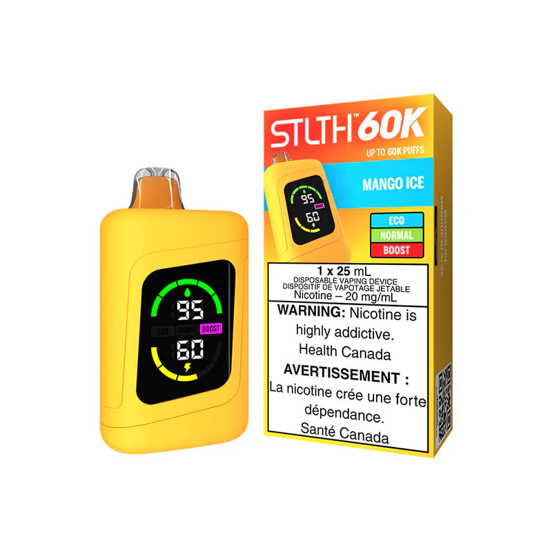 Stlth 60k Mango Ice disposable 20mg Provincial