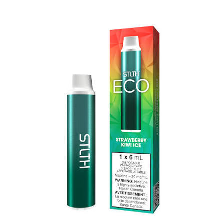 Stlth Eco 3k Strawberry Kiwi Ice 20mg/mL Disposable(Provincial)