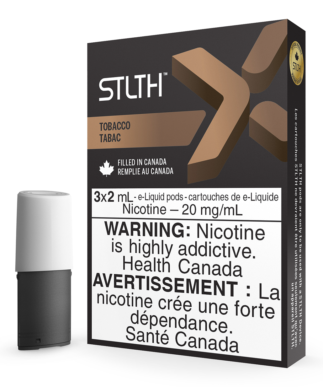 Stlth X Pods Tobacco 20mg (Provincial)
