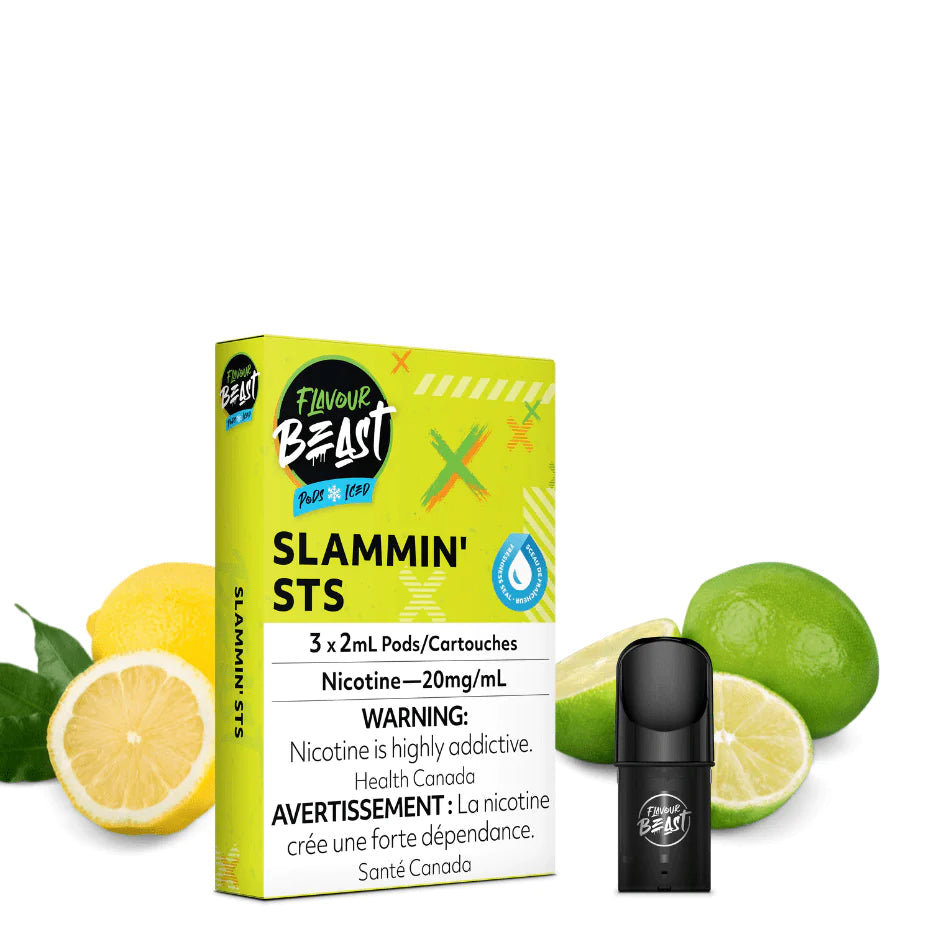 Flavour beast slammin sts 20mg/mL pods( Provincial)