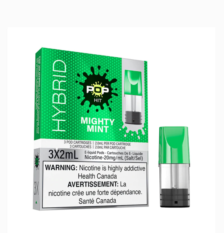 Pop Hit Mighty Mint Pods 20mg (Provincial)