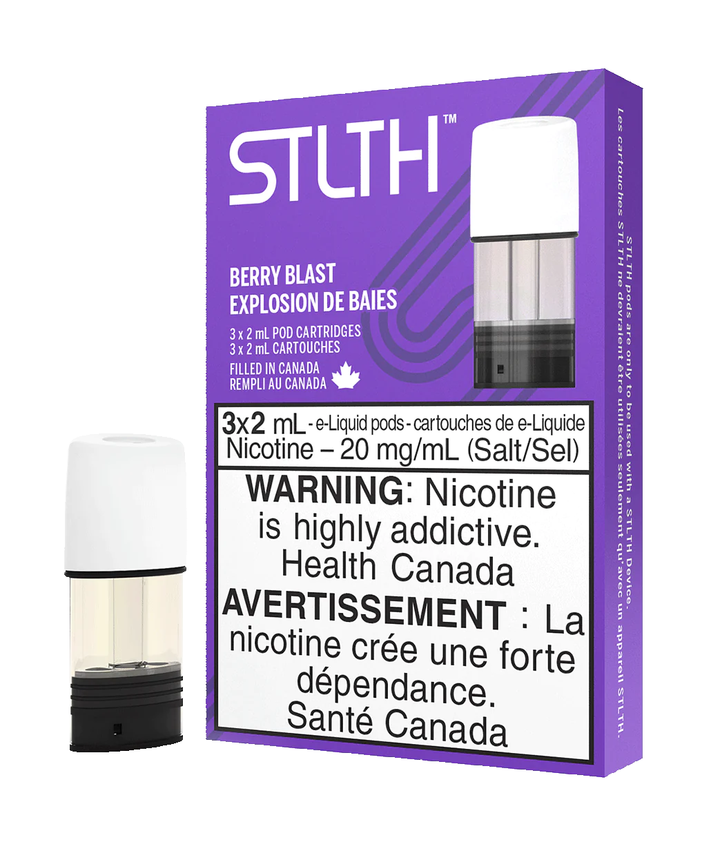 Stlth Berry Blast Bold50 20mg/mL Pods( Provincial)