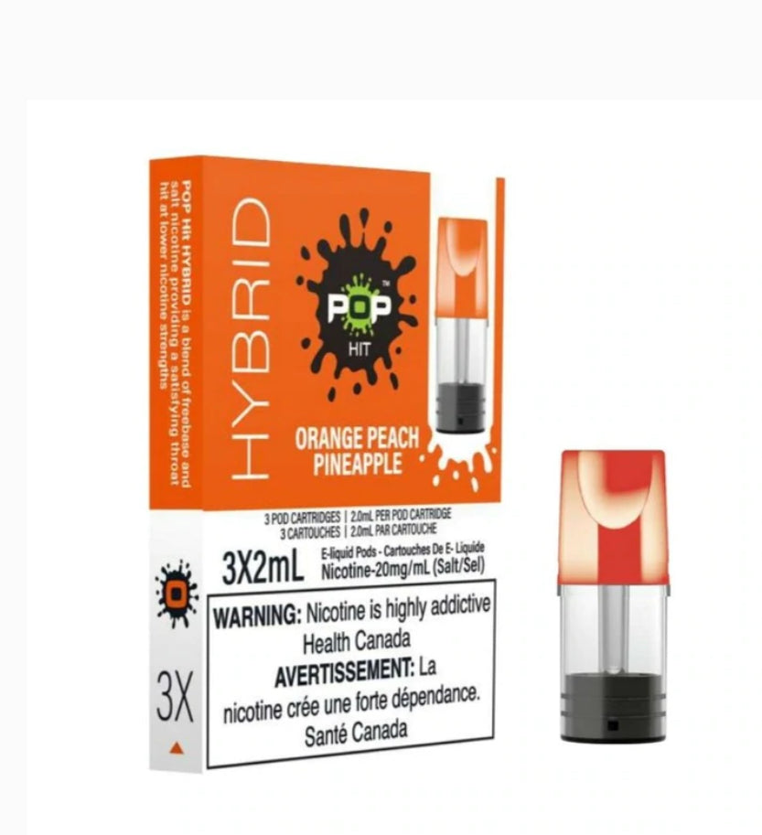 Pop hit Orange Peach Pineapple Pods 20mg (Provincial)