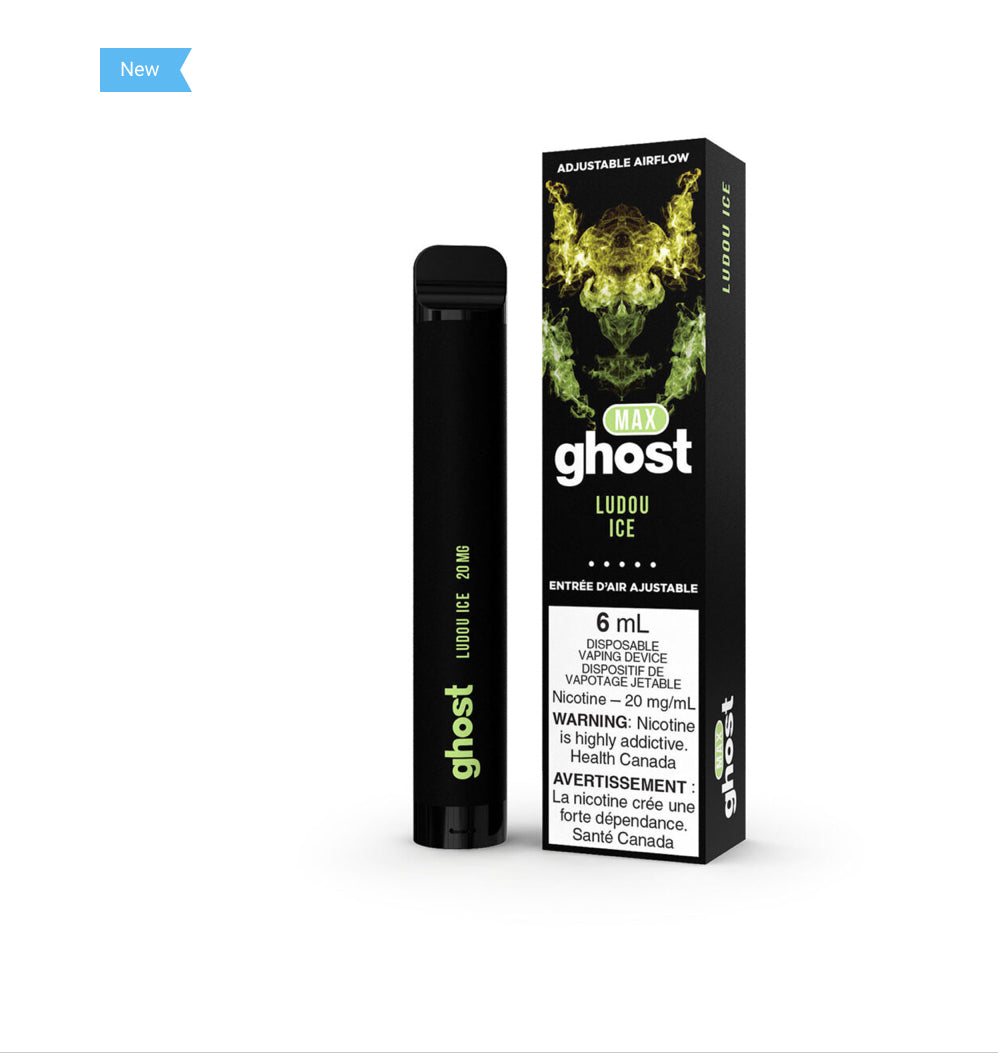 Ghost Max Ludou Ice 20mg/mL Disposable (Provincial)