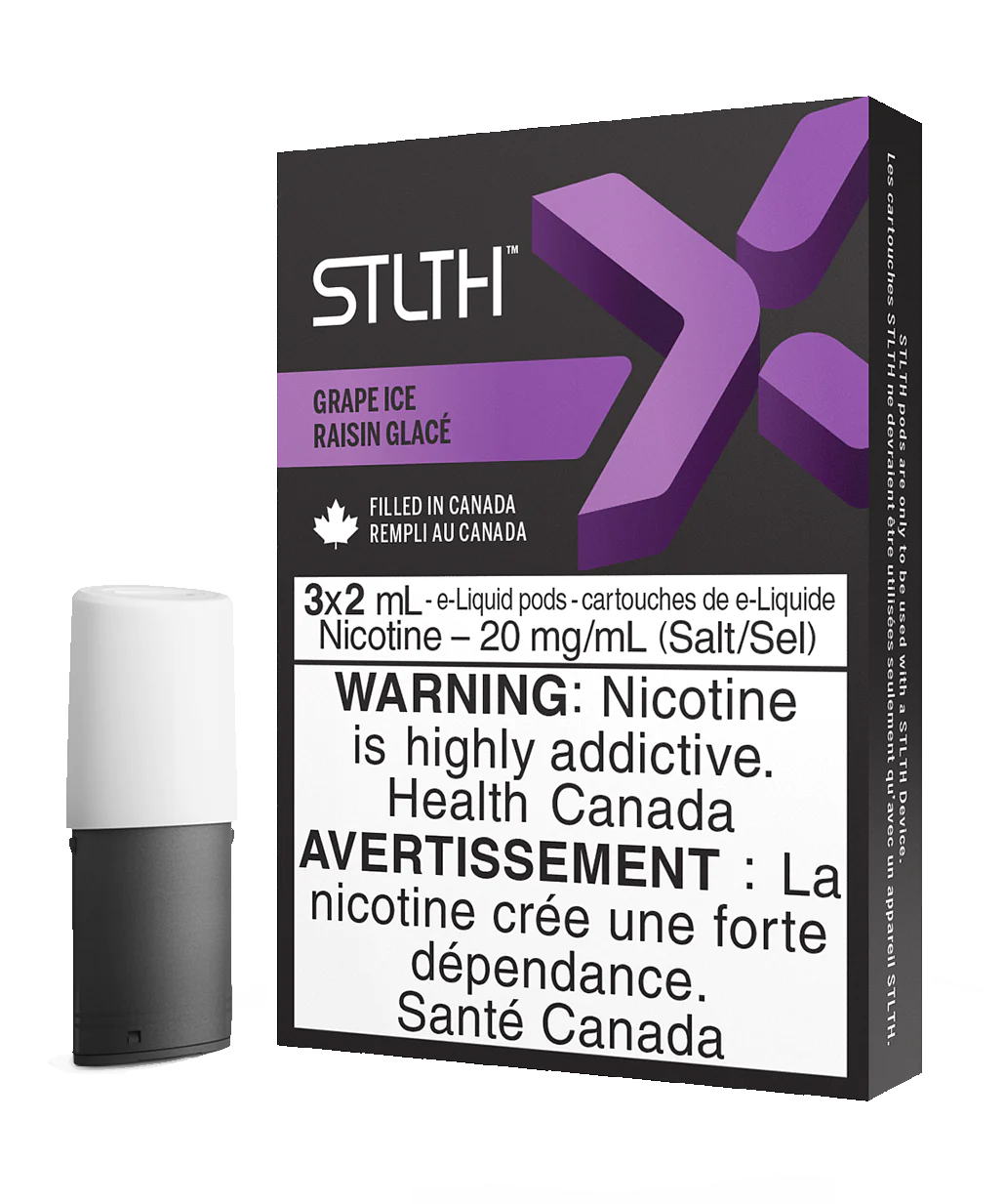 Stlth X Pods Grape Ice 20mg (Provincial)