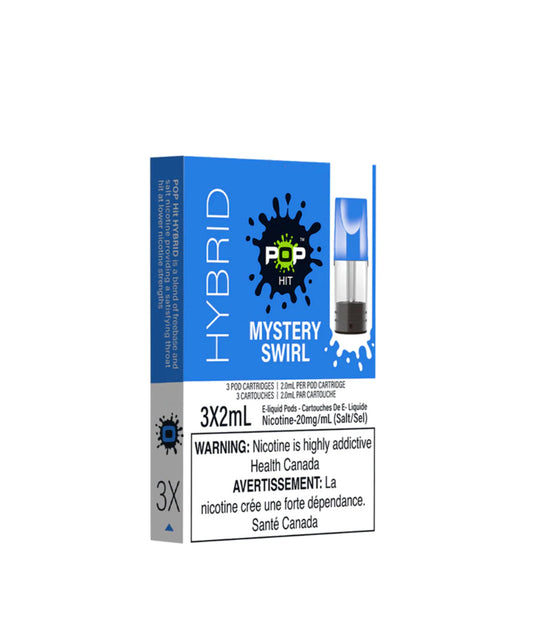 Pop Hit Mystery Swirl Pods 20mg (Provincial)