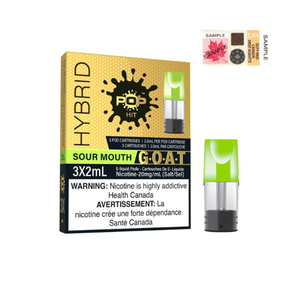 Pop Hit S.M ( Sour Mouth ) Pods 20mg (Provincial)