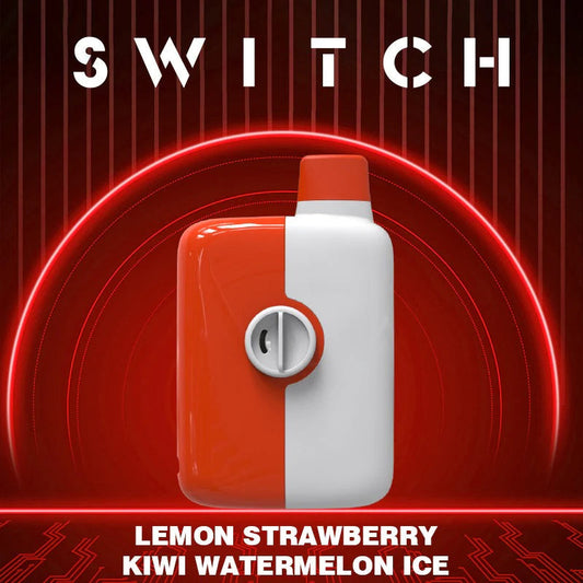 Mr Fog Switch 5500 Lemon Strawberry Kiwi Watermelon Ice 20mg/mL Disposable (Provincial)
