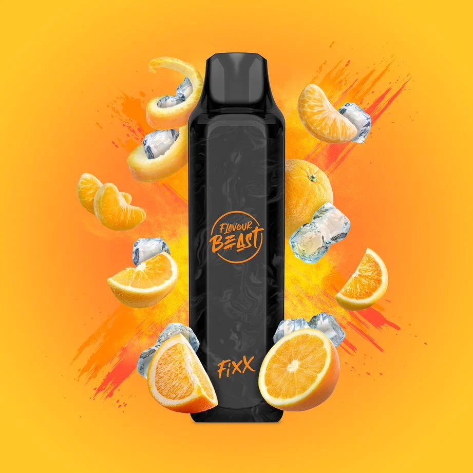 Flavour Beast Fixx 3000 Outrageous Orange 20mg/mL disposable