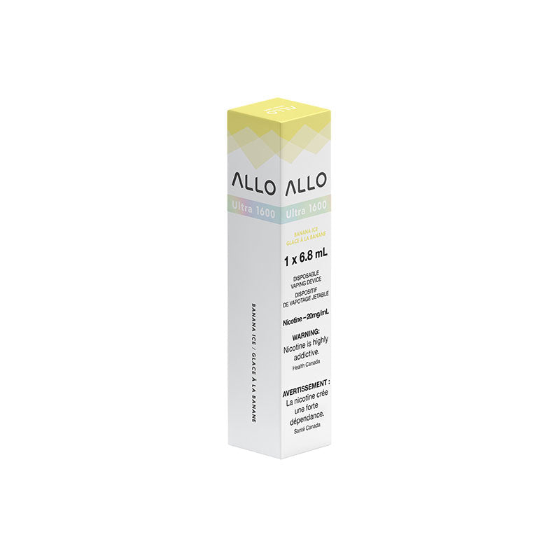Allo Ultra 1600 Banana Ice 20mg/mL Disposable (Provincial)