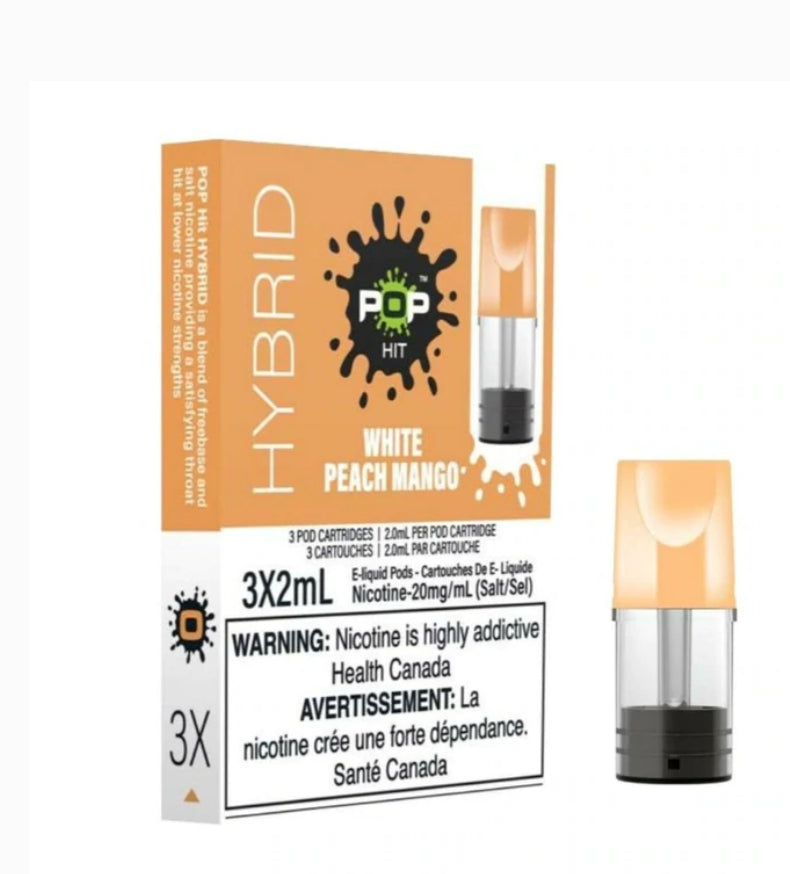 Pop Hit White Peach Mango Pods 20mg ( Provincial)