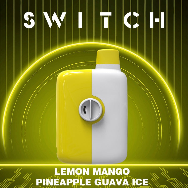 Mr Fog Switch 5500 Lemon Mango Pineapple Guava Ice 20mg/mL Disposable (Provincial)